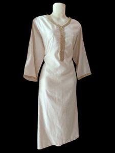 ✨ Elegant Cream Kurti – Size 4XL ✨Brand: Indo Era