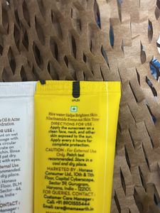 Mamaearth Facewash And Sunscreen