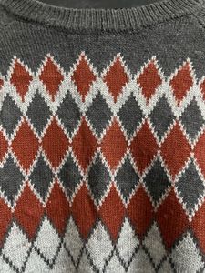 Patterned Knit Sweater