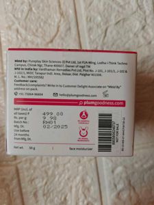 Plum Hyaluronic Acid Cream,Mini Rice Toner,Clutch