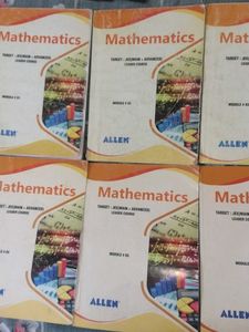 Allen Mathematics jee Main+advanced all Modules