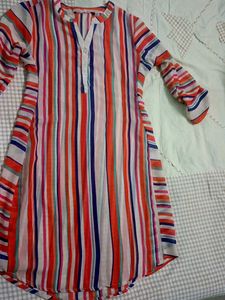 Striped Tunic Top