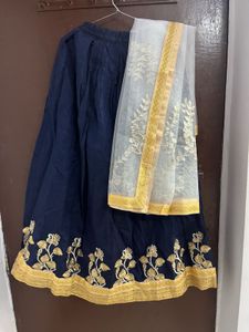 Ethnic Lehenga Skirt &amp; Dupatta