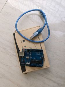 Arduino Uno With It&#39;s Cable 🦆