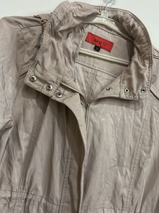 MUJI Beige Lightweight Jacket - Size M