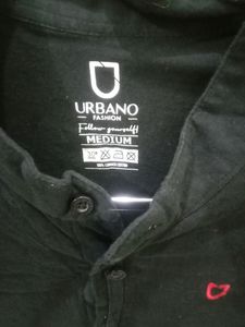 Full Black T Shirt For Men