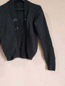 Elegant Black Cardigan