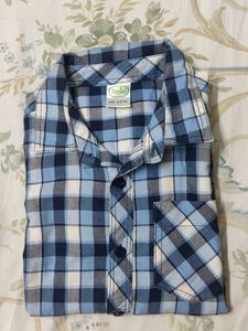 Blue Checks Shirt For 4-5 Years old boy