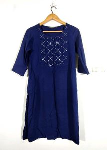Navy Blue Kurta (Women's)