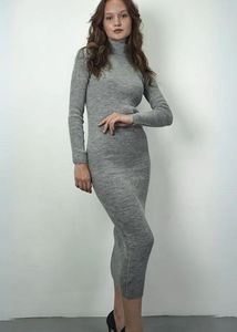 Ribbed Knit Bodycon Dress for Women