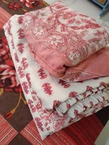 Floral Print Cotton 3-Piece Set