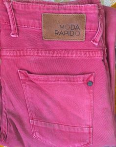 Moda Rapido Pink Jeans