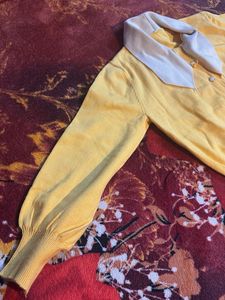 Cute Yellow Cardigan