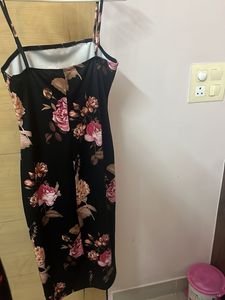 Floral Bodycon Midi Dress
