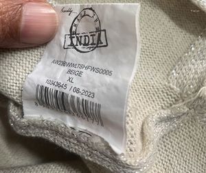 Elegant Beige Knit Sweater