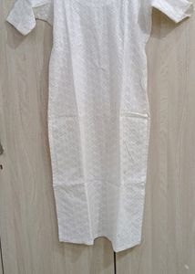 White Chikankari Kurta