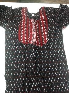 Black Suit Pant With Dupatta