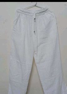 Non Transparent Pinterest Linen Trousers