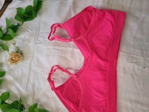 Pink Bra