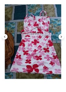 Floral Two in one Piece Set