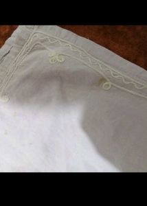 Embroidered Lavender Tunic Top