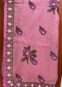 2 hand embroidery sarees