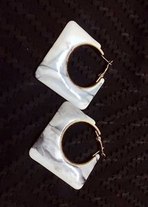 Square Hoop Earrings