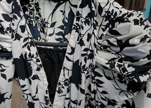 Floral Print Mini Dress