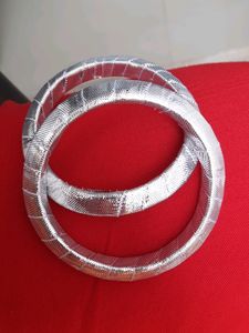 Silver Bangles💯