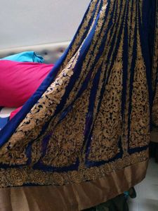 Elegant Blue Embroidered Kurta Set