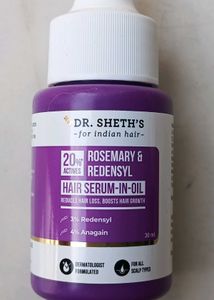 Dr.Seth&#39;s 20 % Active Rosemary And Redensyl Hair