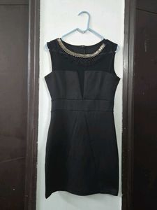 strtchy Chic Black Party Dress bust 34/36
