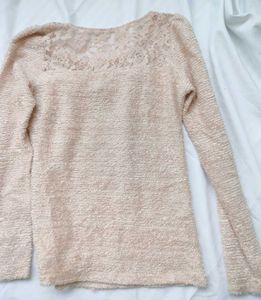 Lace Detail Sweater
