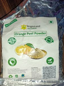 Orange Peel ,Multani Mitti , Mulethi Powder