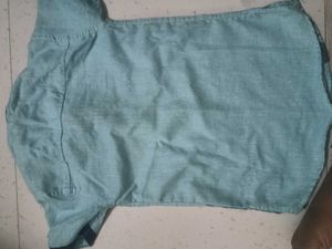 Leaf Print Shirt Kids For 9 To 10 Years Boy