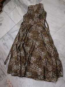 Leopard Print Maxi Dress