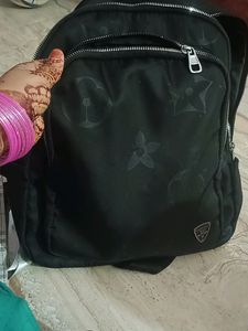 Backpack Fake Lv Print
