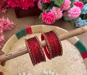 beautiful glass Bangle Set