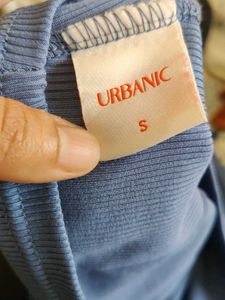 Blue Square Neck Urbanic Top