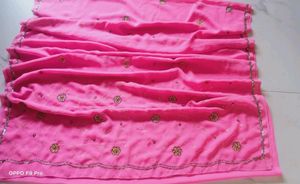 Beautiful Rani Pink Coloured Saree.💓