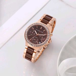 michael kors watch chrono working ladies