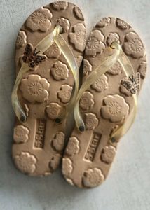 Cute Floral Flip Flops