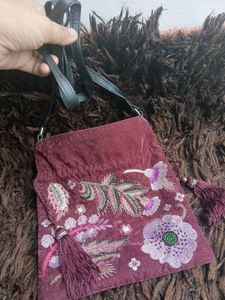 Potli With Sling Bag 💜