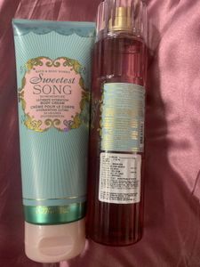Bath and body works sweetest song set