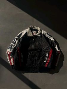 Vintage USA Flag Bomber Jacket