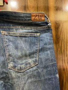 ZARA Woman Premium Denim Collection – Distressed S
