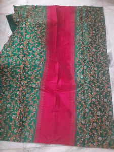 Green Embroidered Kurta Set