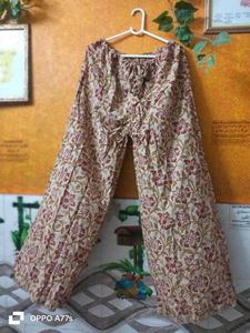 Floral Print Palazzo Pants