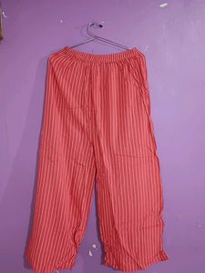 Striped Wide Leg Pants