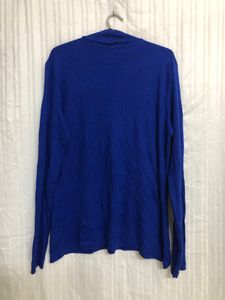 Kim. Rogers Blue Long Sleeve T Shirt